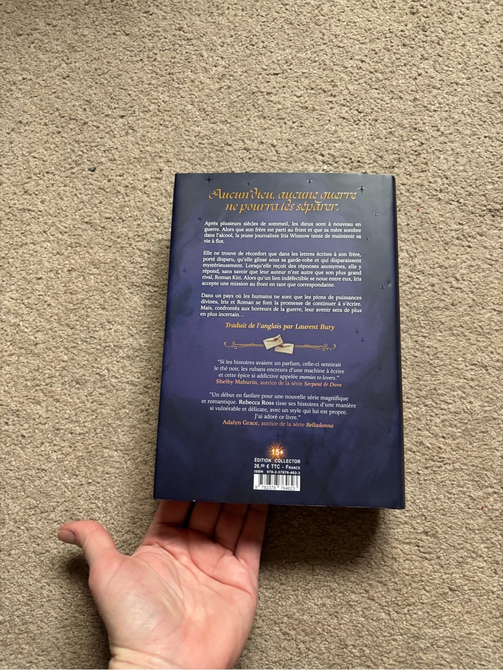 Divines Rivalités (Divine Rivals) French Collector’s Edition Hardcover - Picture 3 of 5